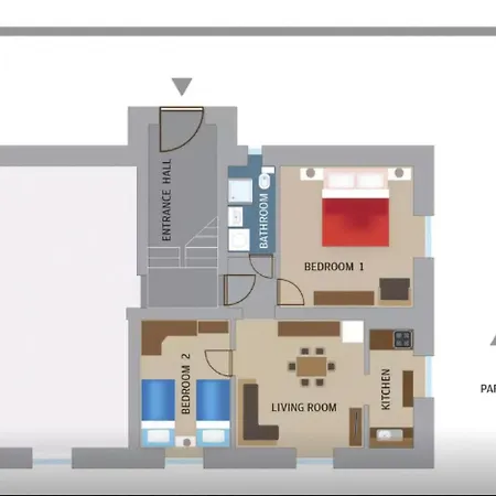 Gemuetliches Direkt Am By Interhome דירה Koromačno